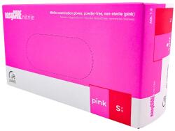 EasyCARE nitril kesztyű, rózsaszín, 100 db S