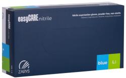 EasyCARE nitril kesztyű, kék, 100 db L 100 db Blau