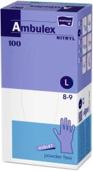 Matopat nitril kesztyű, lila, 100 db L