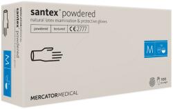 Mercator Medical santex púderes latex kesztyű, 100 db M 100 db Természetes