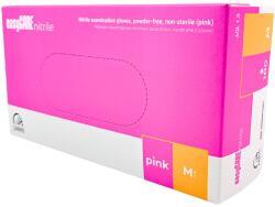 EasyCARE nitril kesztyű, rózsaszín, 100 db M
