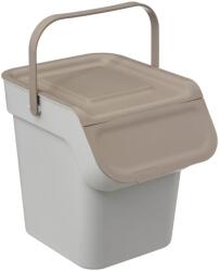 5five Cos gunoi sortare Nyborg, plastic, bej, 20 litri, 28, 5 x 31 x 34 cm Cos de gunoi