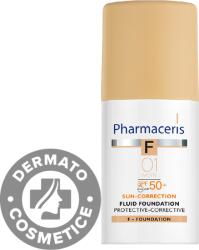 Pharmaceris Fond de ten fluid Protective-Corective SPF50 01 Ivory F, 30ml, Pharmaceris