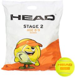 Head Mingi de tenis copii Head Stage 2 Orange Polybag 72B (578420)
