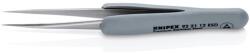 KNIPEX Penseta inox cu manson de cauciuc 112mm ESD - 92 21 12 ESD (92 21 12 ESD)