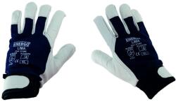ENERGO Manusi protectie mecanica manseta velcro lima bleumarin marimea 9 piele capra (SGS-TRN-331009)