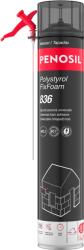 PENOSIL Spumă adezivă pentru polistiren Polystyrol FixFoam STRAW 836, 750ml (A6075-9403)