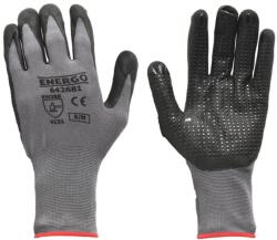 ENERGO Manusi tricot nylon/elastan impregnate nitril cu picouri picus marimea 10 (SGS-TRN-642683)