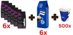Vending Pachet Promo 6x Lavazza Gusto Forte + 6x ICS Bebida Blue + 500 pahare