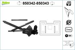 VALEO Mecanism actionare geam VALEO 850342 (850342) - automobilus