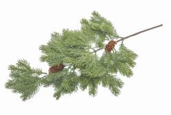  Crenguta brad artificial+con pentru aranjamente florale (8514)