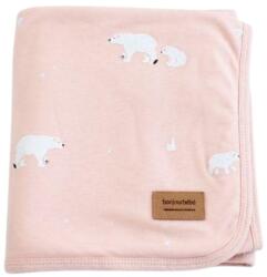 Bonjourbebe Бебешко одеяло Bonjourbebe - 65 x 80 cm, Pink Polaris (06PL52037) - baby