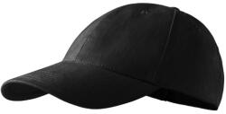 MALFINI® 6P sapka unisex fekete állitható