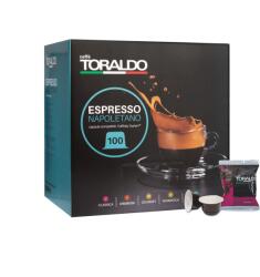 Caffè Toraldo Miscela Classica Capsule Compatibile Cafissimo, Caffitaly, Beanz 100 Capsule