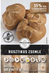 Szafi Bakery Rusztikus zsemle 4x115g (gyorsfagyasztott) (gluténmentes)