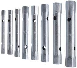 Extol csőkulcs klt. , 10db (8 csőkulcs+2 hajtóvas), CrV. , 6-22mm (6×7; 8×9; 10×11; 12×13; 14×15; 16×17; 18×19; 20×22) - topbolt