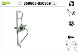 VALEO Mecanism actionare geam VALEO 850608 (850608) - automobilus
