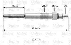 VALEO Bujie incandescenta VALEO 345102 (345102)