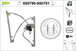 VALEO Mecanism actionare geam VALEO 850790 (850790) - automobilus