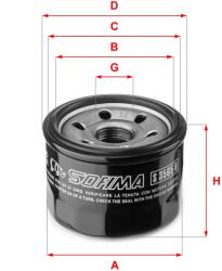 SOFIMA Filtru ulei SOFIMA S 3565 R (S 3565 R) - automobilus