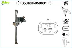 VALEO Mecanism actionare geam VALEO 850690 (850690) - automobilus