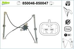 VALEO Mecanism actionare geam VALEO 850046 (850046) - automobilus
