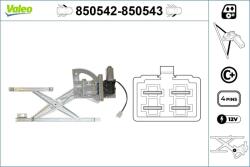 VALEO Mecanism actionare geam VALEO 850542 (850542) - automobilus