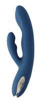 SVAKOM Aylin Vibrator Puternic cu Pulsare Duală - Albastru Închis Vibrator