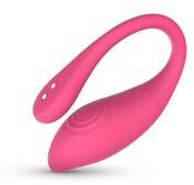 EasyToys EasyConnect Ou Vibrant Aria Controlat prin Aplicație Roz