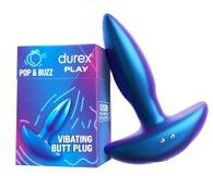 Durex Play Pop & Buzz Dop Vibrator Anal - loveo