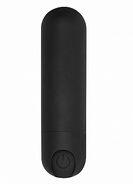 Shots Toys Shots Be Good Tonight 10 Viteze Bullet Reîncărcabil Negru Vibrator
