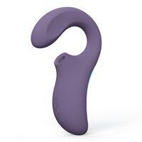 LELO Enigma Wave Triple Stimulation Massager Cyber Purple - loveo Vibrator