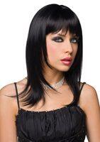 EROPARTNER Peruca Steph Wig Neagră de la Pleasure Wigs