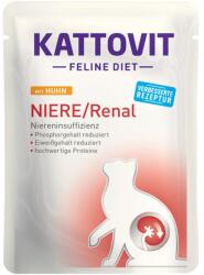 KATTOVIT Feline Diet mit Huhn Niere/Renal 85g (csirke, vesebeteg cicáknak)
