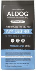 Aldog PUPPY JUNIOR PORK & RICE MONOPROTEIN hypoallergén kölyök kutyatáp 20kg
