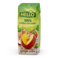 HELLO 100% alma-őszibarack 250ml