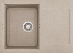 Elleci EASY 135 G51 AVENA, 680x500 mm, medence mélység 210mm, tartozék: Helytakarékos szifon, szűrőkosár (EA135 G51)