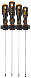 NEO TOOLS Csavarhúzó készlet 250mm, 4db 25 év garanciával 04-214