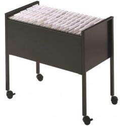 DURABLE Függőmappa-állvány görgős Economy 80 fekete