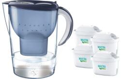 BRITA Marella XL jug + 4 Maxtra cartridges blue - kontaktor