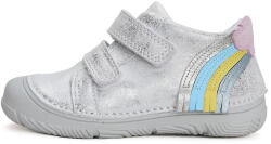 D.D.Step Ezüstke kislány félcipő 24