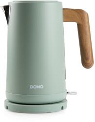 DOMO DOMO WOOD YOU Vízforraló (1, 7l/2200W), rozsdamentes acél, zöld színű DO9282WK (DO9282WK)