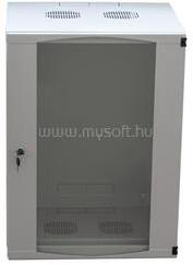 LogiLink 19" fali szekrény 15U 540 x 450 mm, szétszerelt (szürke) (LOGILINK_W15F64G) (LOGILINK_W15F64G)