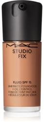 MAC Cosmetics Studio Fix Fluid SPF 15 24HR Matte Foundation + Oil Control machiaj cu efect matifiant SPF 15 culoare NW30 30 ml - notino