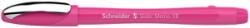 Schneider Golyóstoll, 0, 7 mm, kupakos, 'Slider Memo XB', rózsaszín (TSCMEMRSZ) (TSCMEMRSZ)