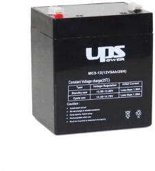 UPS Power MC5-12 12V 5Ah zselés akkumulátor (MC5-12)