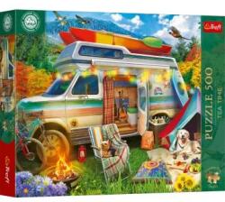 Trefl Premium Plus - European Puzzle Championship - Lakóautó 500 db-os (37611)