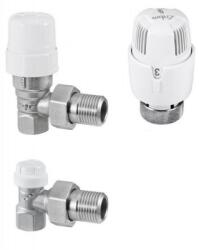 Rbm Set robineti RBM, 1/2, coltar, termostatat tur, retur si cap termostatic RBM (RBM125)