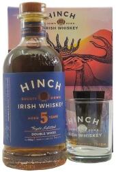 Hinch Distillery 5 éves Double Wood whiskey DD 1 tumbler pohárral DRS (0, 7L / 43%) - whiskynet