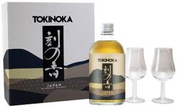 Tokinoka White Oak ajándékcsomag 2 pohárral DRS (0, 5L / 40%) - whiskynet